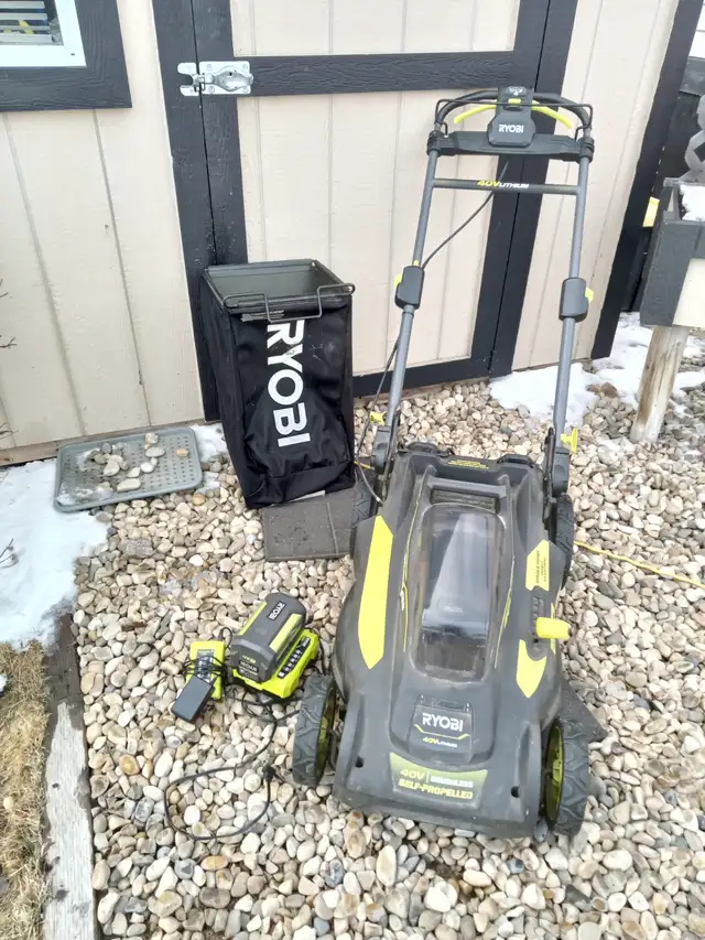 Ryobi Battery Powered Lawn mower