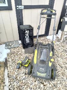 Ryobi Battery Powered Lawn mower