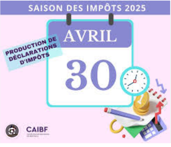 Déclarations de revenus 2025