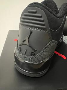 Brand New 2025 Jordan 3 Black Cat - Photo 2