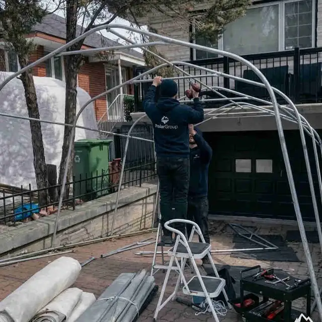 Désinatallation Abris auto