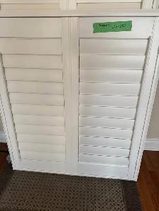 WHITE  VINYL CALIFORNIA SHUTTERS - Photo 3