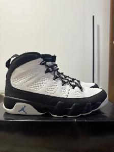 Jordan 9 Retro University blue