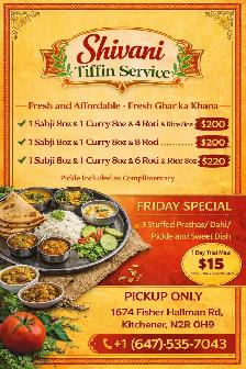 Affordable Homemade Tiffin Service