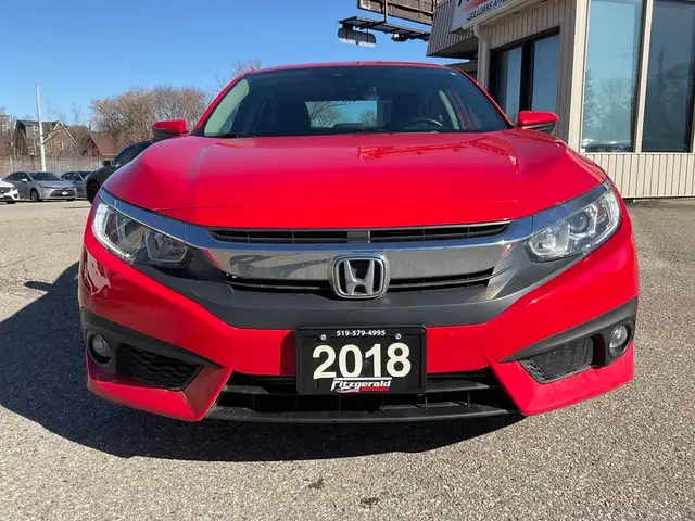 2018 Honda Civic EX-T Sedan - BACK-UP/BLIND-SPOT CAM! SUNROOF! - Photo 2