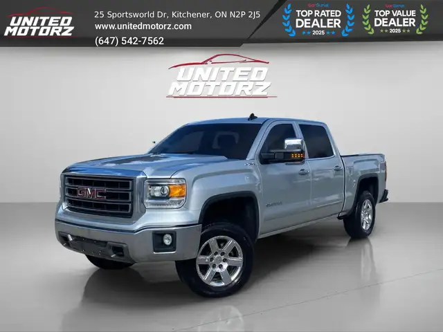 2015 GMC Sierra 1500 SLT Crew Cab 5.3L V8 4WD~NO ACCIDENTS~38 se