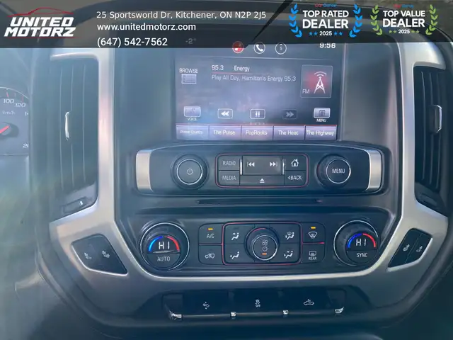 2015 GMC Sierra 1500 SLT Crew Cab 5.3L V8 4WD~NO ACCIDENTS~38 se - Photo 12