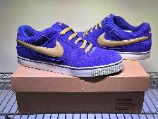 2012 NIKE ZOOM AIR PAUL RODRIGUEZ 2.5 Rare Blue Suede/Gold