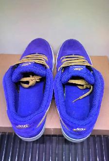 2012 NIKE ZOOM AIR PAUL RODRIGUEZ 2.5 Rare Blue Suede/Gold - Photo 3