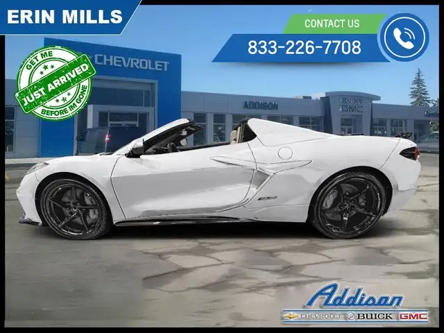 2026 Chevrolet Corvette 2LZ Ray Convertible - Premium Audio
