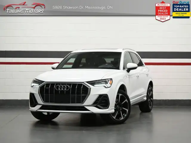 2024 Audi Q3 Progressiv S-Line Panoramic Roof Ambient Light