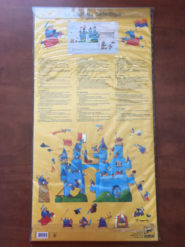 NEUF : Décoration murale - chambre d’enfant  - Château fantastiq - Photo 2