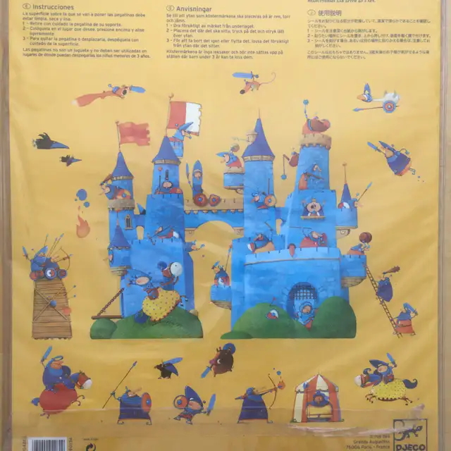 NEUF : Décoration murale - chambre d’enfant  - Château fantastiq - Photo 3