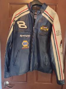 Men's Budweiser leather jacket size medium Dale Earnhardt Jr - Photo 2