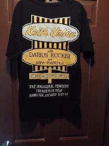 Keith Urban concert tee-shirt size large - Photo 3