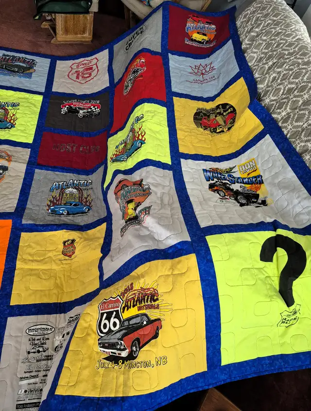 Car Show theme Hand Made Quilt