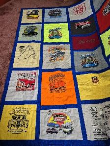Car Show theme Hand Made Quilt - Photo 3