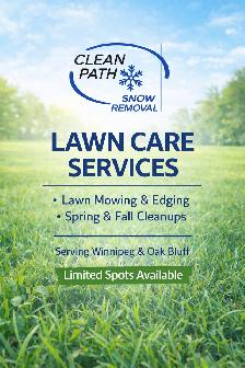 Offering Weekly Lawncare Service Winnipeg!