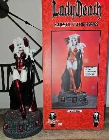 Lady Death Majestic Statue Series (Scarlet Edition)