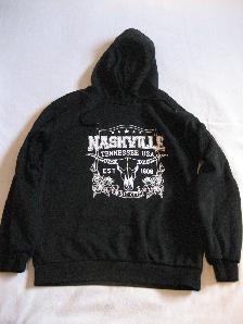 Black Nashville Tenn. hoodie, medium
