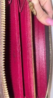 Louis Vuitton Zippy Wallet with fuchsia interior - Photo 2