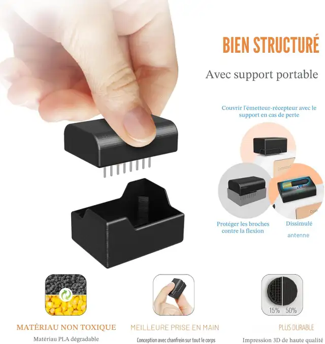 Antenne externe CC1101 pour Flipper Zero&nbsp. - Photo 3