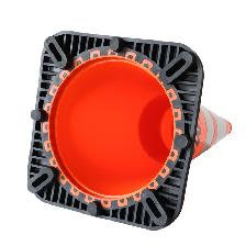 Traffic Safety Cones – Bright Orange, Heavy-Duty - Photo 2