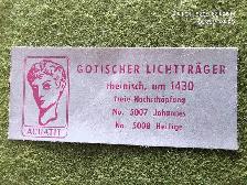 Candle Holder Figure - Gothic "Johannes" Light Bearer - Photo 5