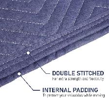 Heavy-Duty 72x80 Moving Blankets – Great for Moving & Storage