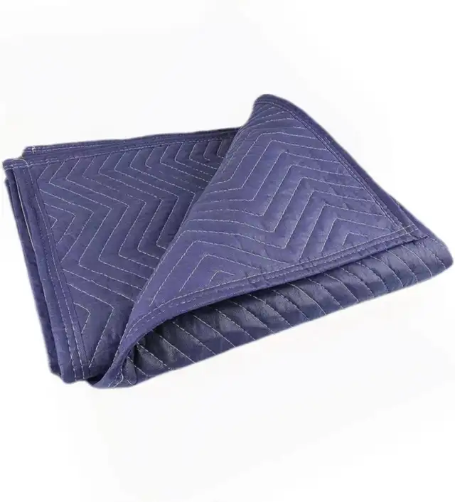 Heavy-Duty 72x80 Moving Blankets – Great for Moving & Storage - Photo 3