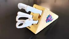 5-Piece Stainless Steel Kitchen Knife Set - Photo 4