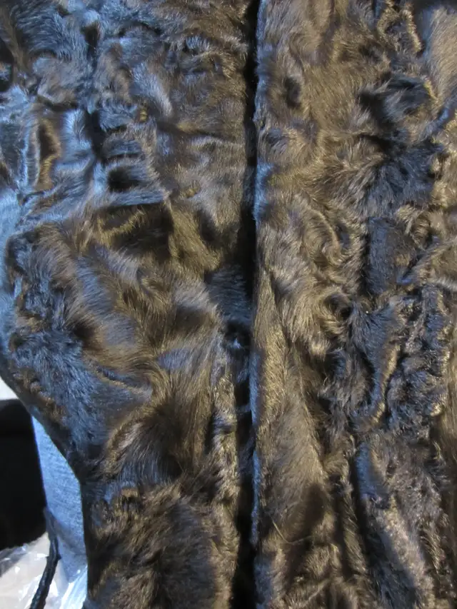 1950 LADIES PERSIAN LAMB COAT WITH A WILD MINK COLLAR - Photo 5