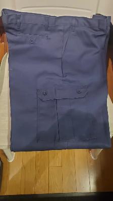 Men's Cargo Navy Pants - 44'x30'