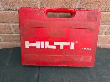 The Hilti TE 22 Corded SDS Plus Rotary Hammer Drill Plastic Case - Photo 7
