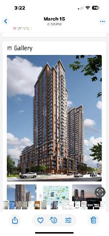 Condo Pinnacle East 1 Bed & Den Warden/Sheppard