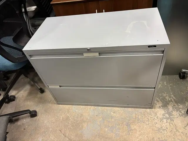 Global Evolve 2 Drawer Lateral Filing Cabinet-Call Now!
