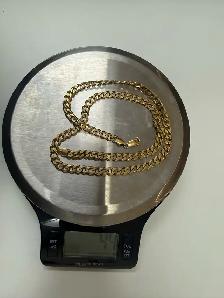 Gold Plated Cuban Link Chain  Heavy & Stylish  44g - Photo 4