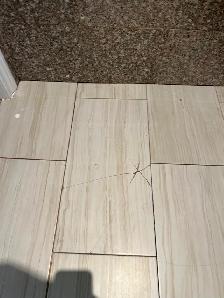DAMAGED TILES & CRACKED GROUT | REPAIRS