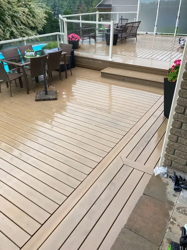 fence and deck cleaning or painting