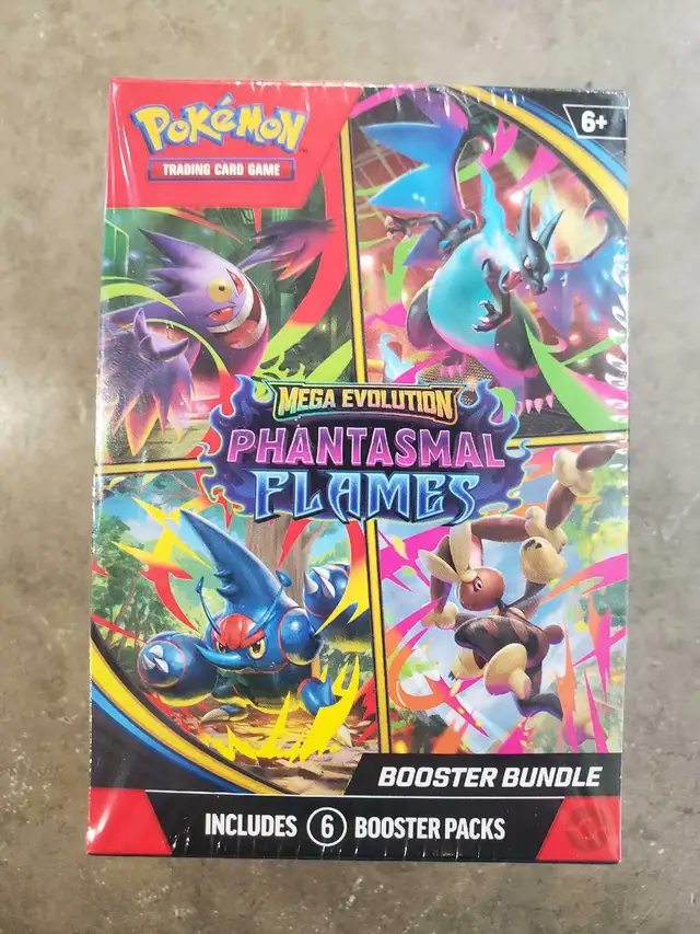 Phantasmal Flames Pokémon booster bundle