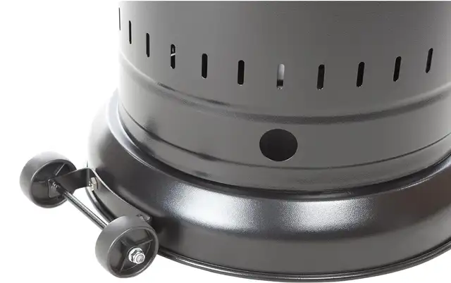 Patio Heater – Black & Stainless Steel – Propane – Like New – Mo - Photo 4