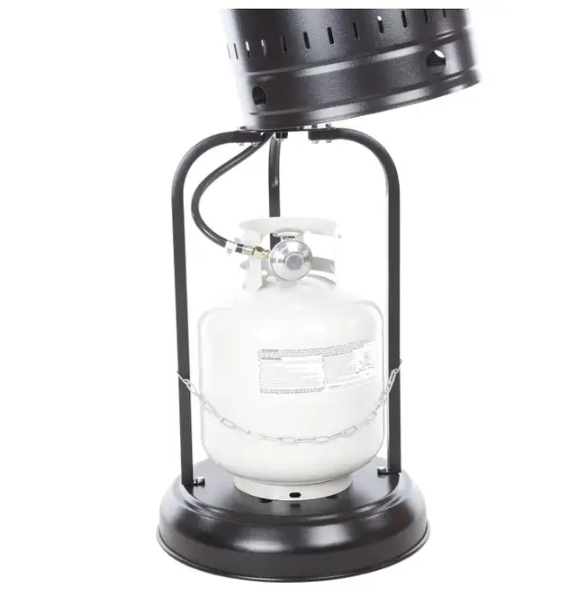 Patio Heater – Black & Stainless Steel – Propane – Like New – Mo - Photo 5