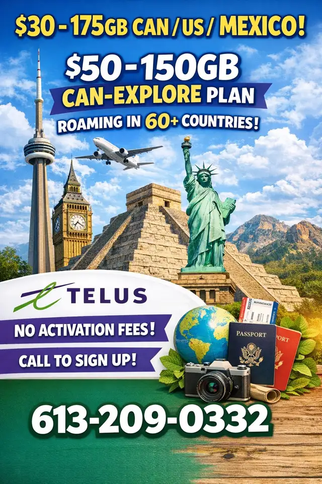 TELUS Exclusive Phone Plans – Limited Time Offer!