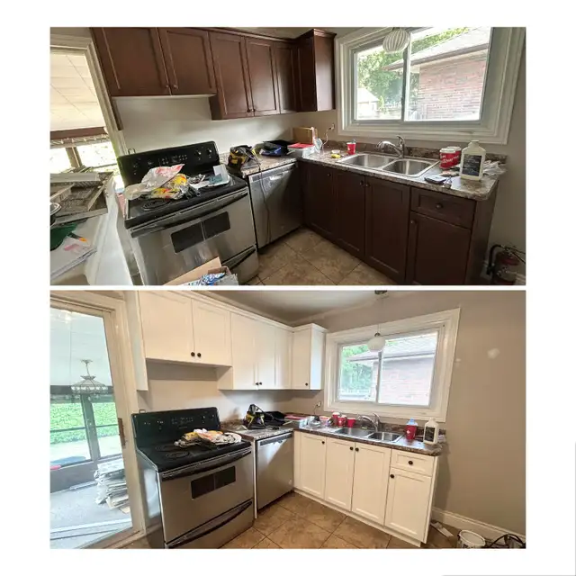 Kitchen Cabinet Painting (Sprayer) - Photo 9