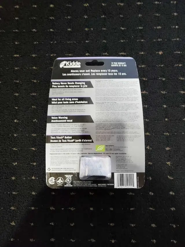 DÉTECTEUR DE FUMÉE ET DE MONOXYDE DE CARBONE ( sonore et vocale) - Photo 2