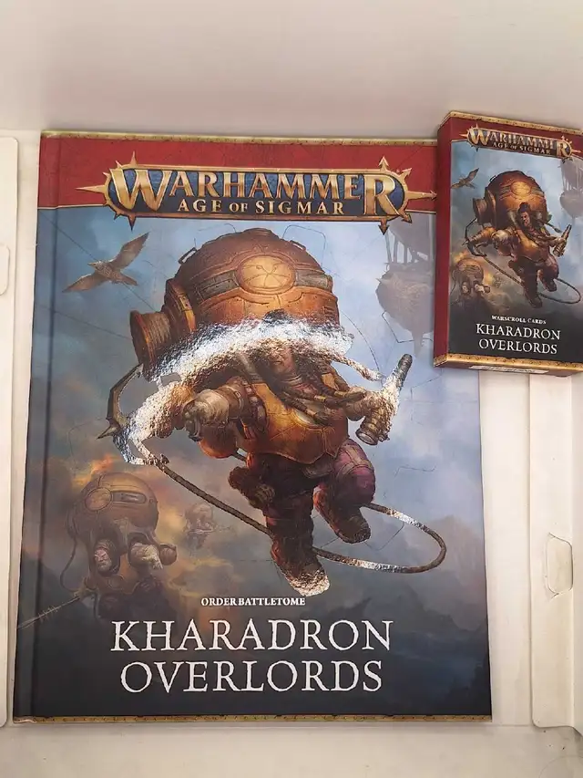 Warhammer AoS Kharadron Overlords battletome & cards