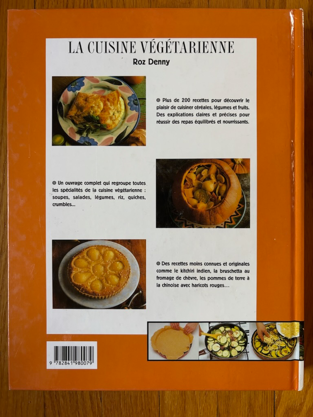 LIVRE DE RECETTES LA CUISINE VÉGÉTARIENNE NEUF! - Photo 2