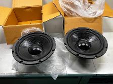 2 subwoofer speakers GOLDW -165 Watt / 8 in / 4 ohm – brand new