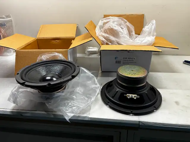 2 subwoofer speakers GOLDW -165 Watt / 8 in / 4 ohm – brand new - Photo 5