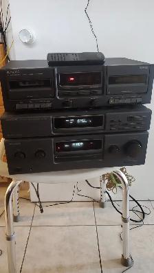 Stereo Set -   2 JVC Tower Speakers - All for only $150.00